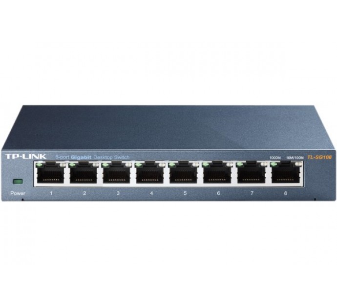 SWITCH 08P : 8 PORTS RJ45