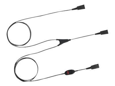 CORDON QD Y JABRA AVEC BOUTON MUTE