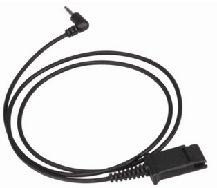 CORDON JACK MALE 3,5MM 3 PTS ET QD JABRA