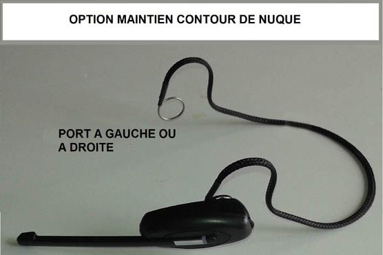 TECHPHONE SUPPORT MICROCASQUE MOTION 1 CONTOUR DE NUQUE