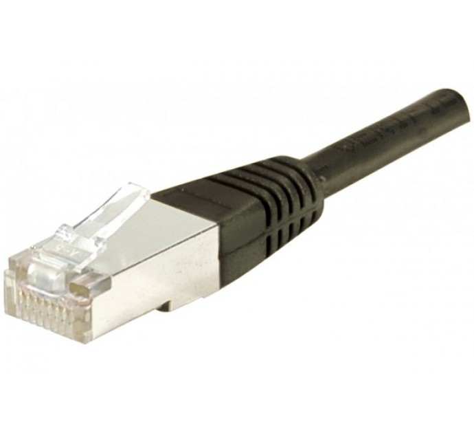 CORDON RJ 45 CAT 6 F/UTP 1 M NOIR